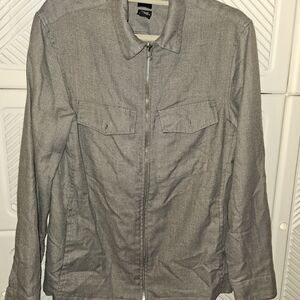 Vintage HvsM Gray Zip-Up Jacket